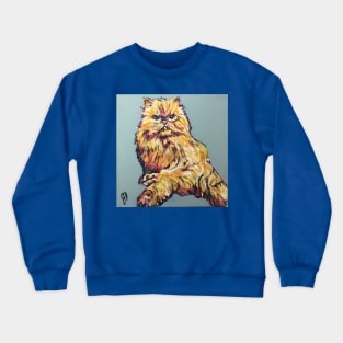 Nosey Josie Persian Cat Crewneck Sweatshirt